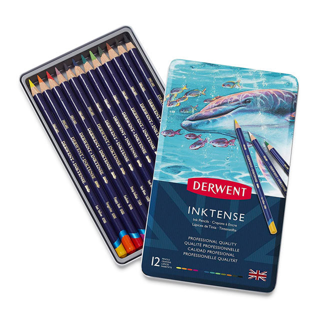 Derwent Inktense & Metallic store Pencil Sets + Bundle