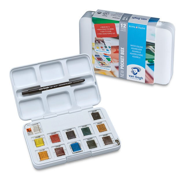 Two hotsell Watercolor Pocket Sets & One Pan Set