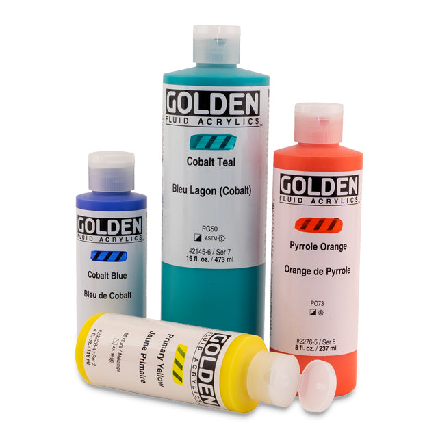 Golden Acrylic Paints NEW 20 Bottles Professional Artist Paint outlet A835