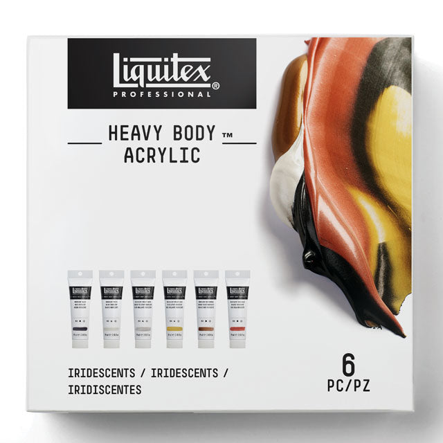 Liquitex Heavy Body store Acrylics, Liquitex Basic Acrylic Metallics and Iridescents,