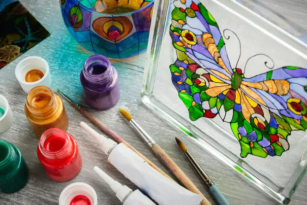 Glass Painting: History, Supplies, and Project Ideas