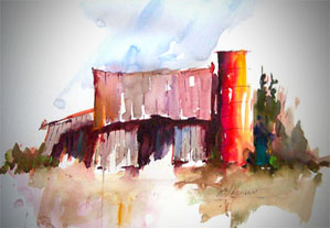 Artist Tip 5: This Old Barn