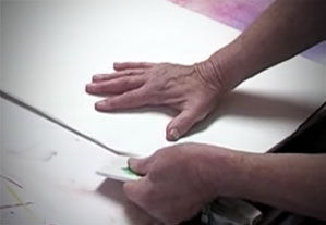 Cutting Watercolor Paper