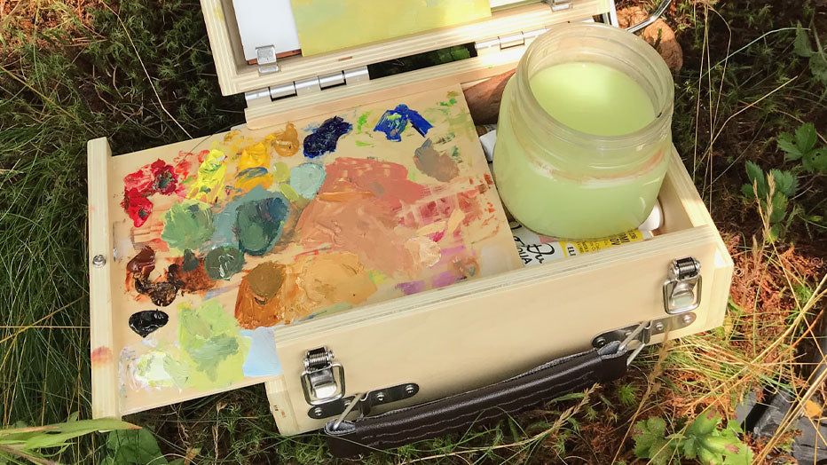 A Simple Plein Air Oil Painting Set Up