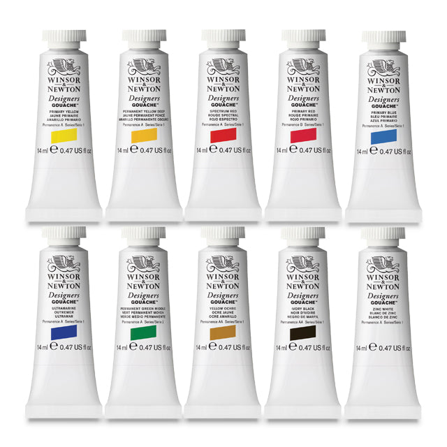 Designers' Gouache Introductory Set of 10