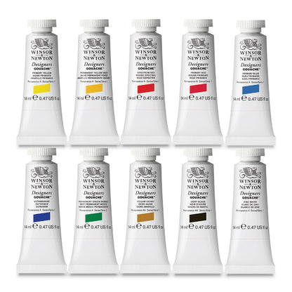 Designers' Gouache Introductory Set of 10