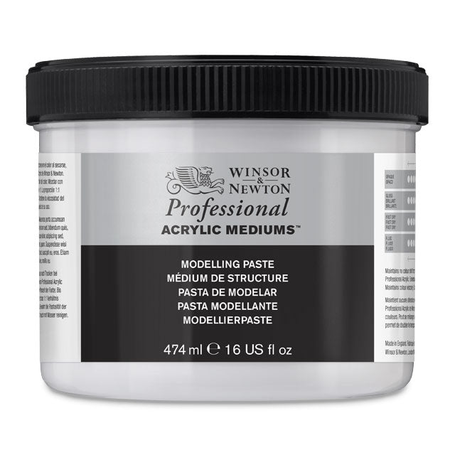 Acrylic Modeling Paste, 474 ml.