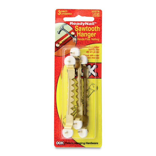 ReadyNail Sawtooth Hangers, Large