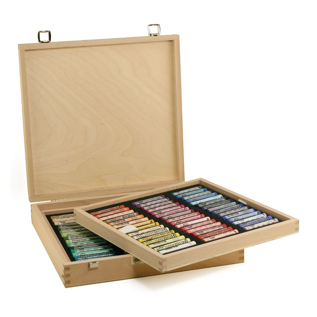 Set of 90, Landscape, Wood Box