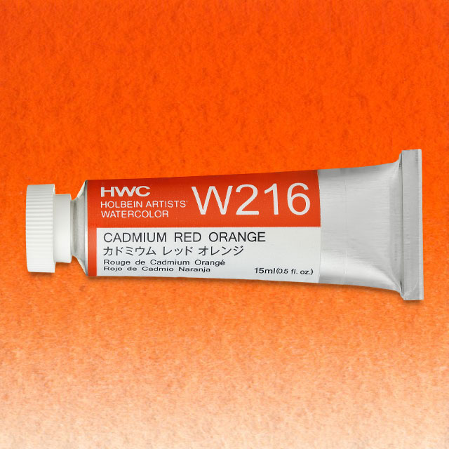 Cadmium Red Orange, 15 ml.