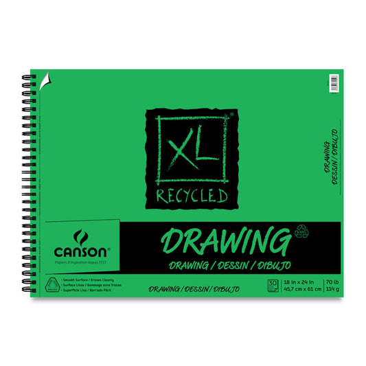 XL Recycled Drawing Pad, 18" x 24"