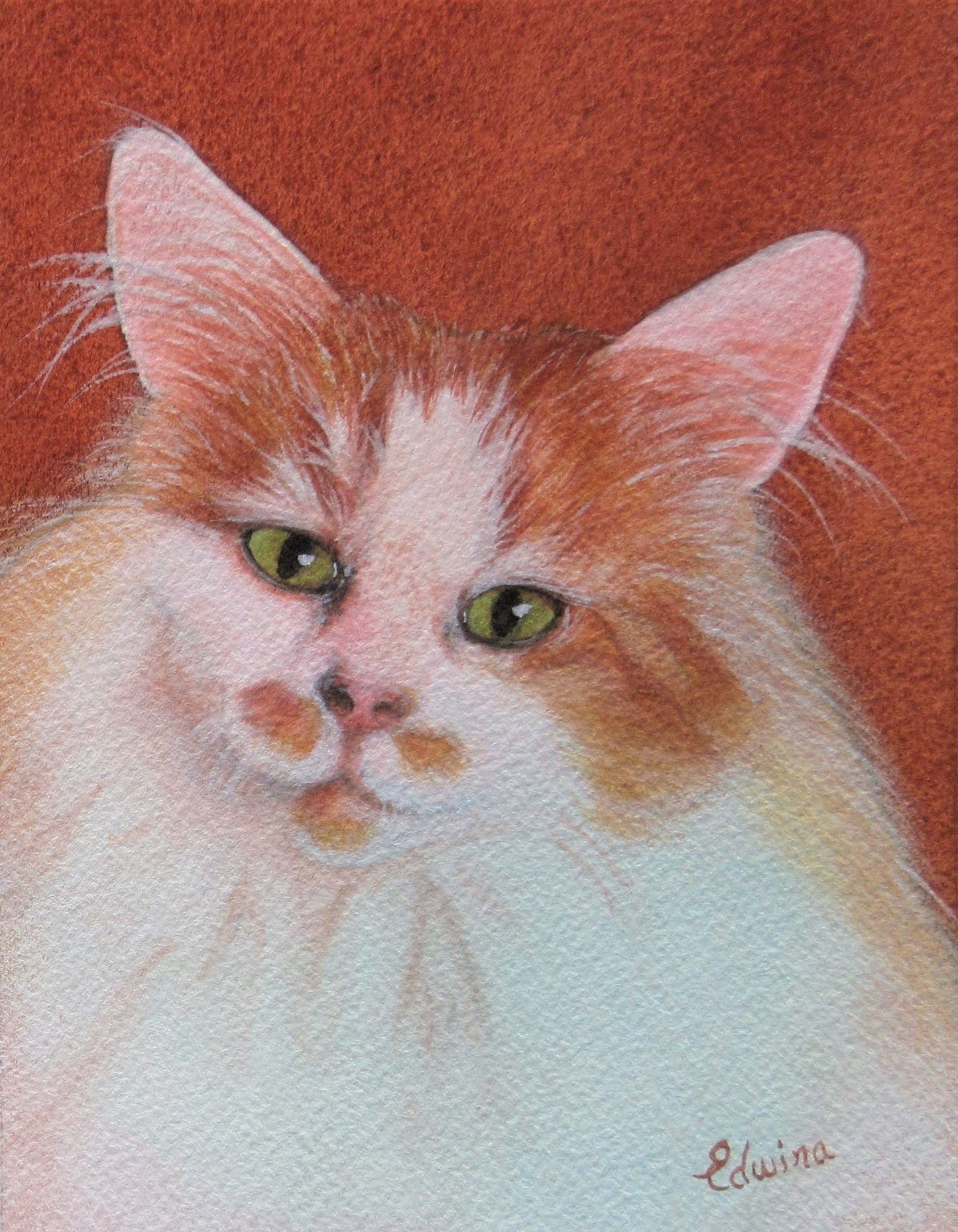 Edwina May In-Person Art Workshop: Pet Pawtraits in Watercolor, August 4-8, 2025