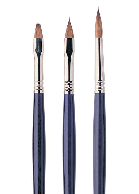 Escoda Optimo Kolinsky Sable Oil Brushes