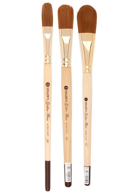 Oval Brush Set