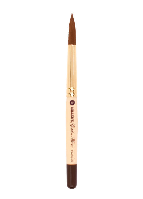 Golden Fleece Synthetic Watercolor Travel Brush