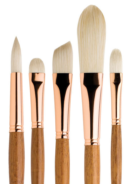 Princeton Series 5400 Refine Interlocked Natural Bristle Brushes