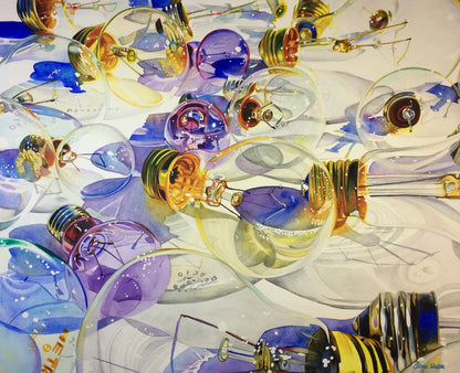 Carrie Waller In-Person Art Workshop: Painting Glass in Watercolor with Confidence, June 16-20, 2025