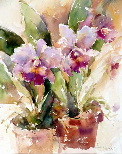 Janet Rogers In-Person Art Workshop: Expressive, Loose Watercolors – Flowers to Figures, August 25-29, 2025