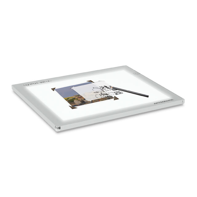 Artograph LED LightPad - 9" x 12" - with Props