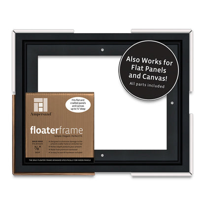 FloaterFrame Bold 7/8", Black 5" x 7"