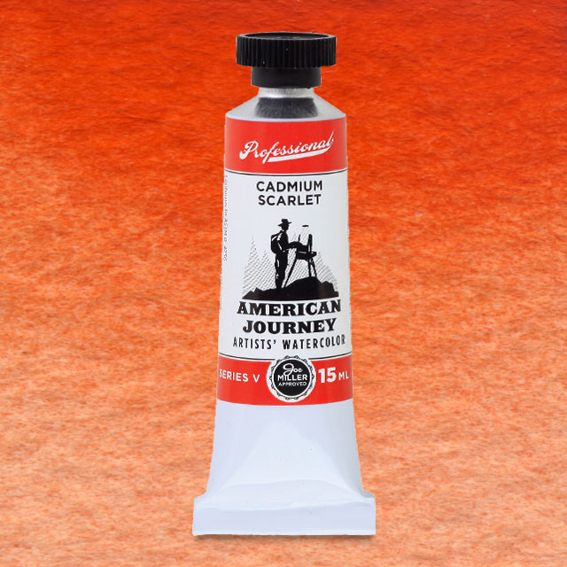 Cadmium Scarlet, 15 ml.