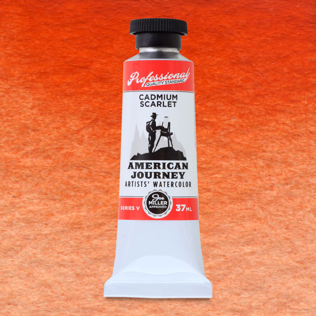 Cadmium Scarlet, 37 ml.