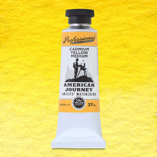 Cadmium Yellow Medium, 37 ml.