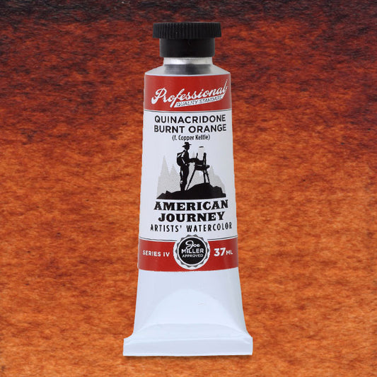 Quinacridone Burnt Orange, 37 ml.