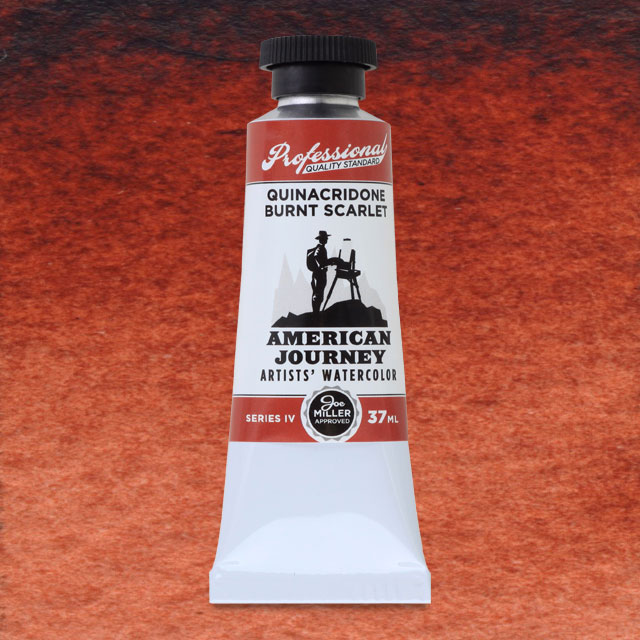 Quinacridone Burnt Scarlet, 37 ml.