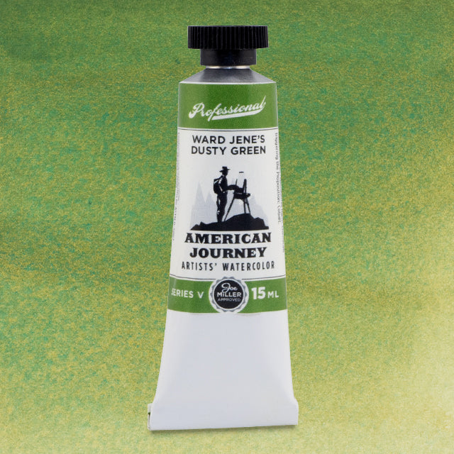 Artists' Watercolor, Ward Jene's Dusty Green, 15 ml.