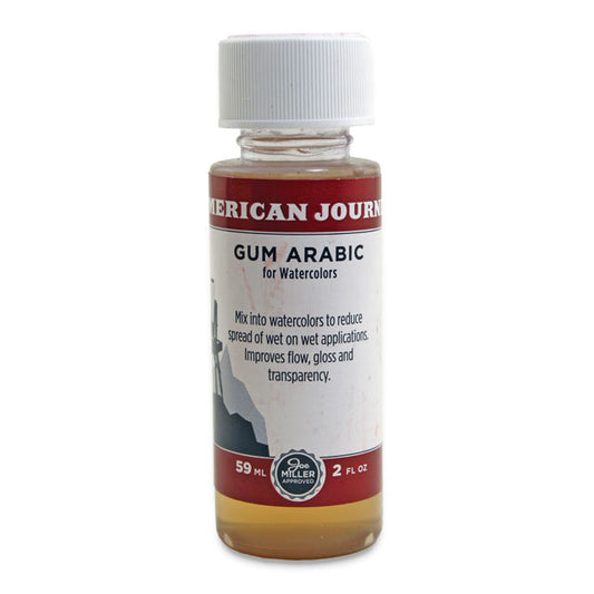 Gum Arabic, 2 oz. (59 ml.) bottle