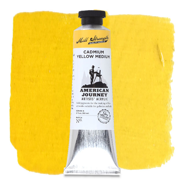 Cadmium Yellow Medium, 60 ml.