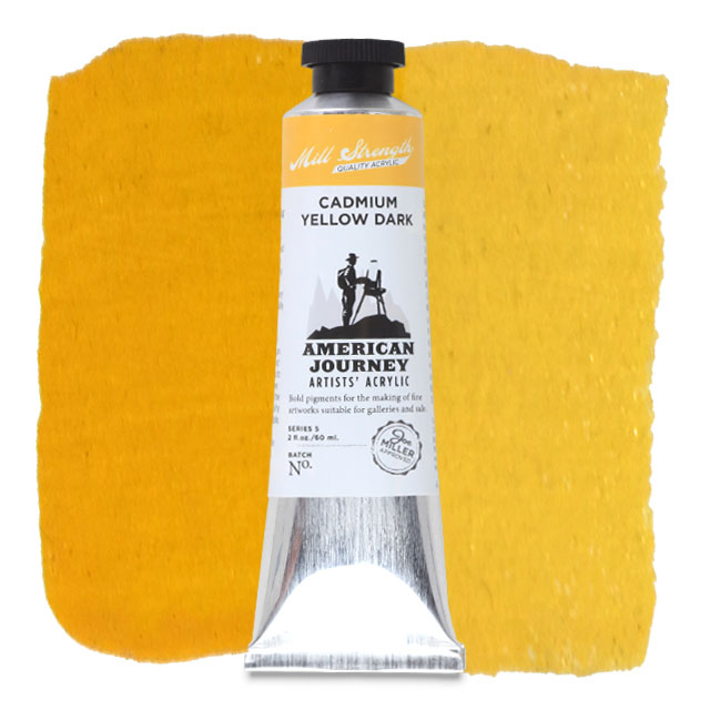 Cadmium Yellow Dark, 60 ml.