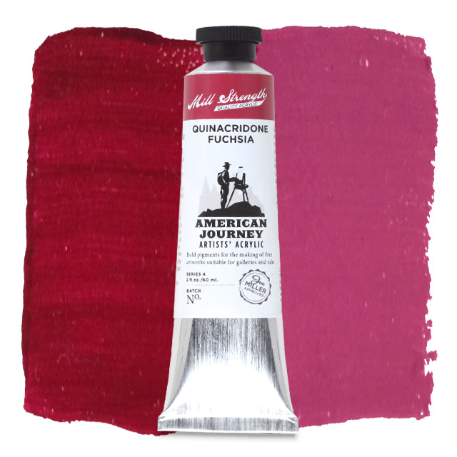 Quinacridone Fuchsia, 60 ml.