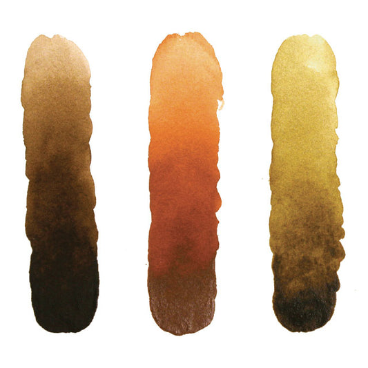 Earth Oxides Watercolor Set Color Swatches