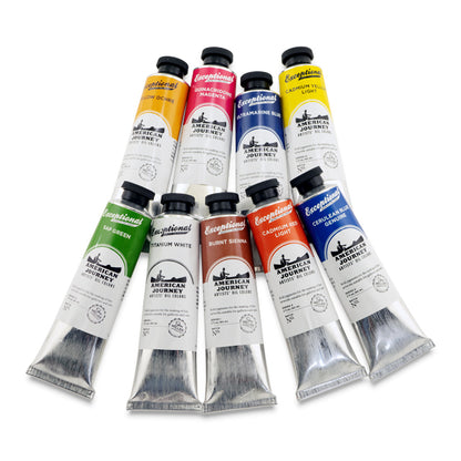 Artists' Oil Color Landscape Set of 9 Colors, 60 ml. tubes