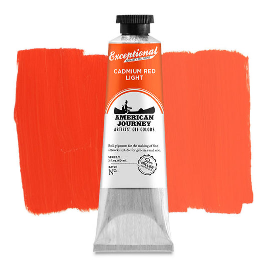 Artists' Oil Color - Cadmium Red Light, 60 ml. tube