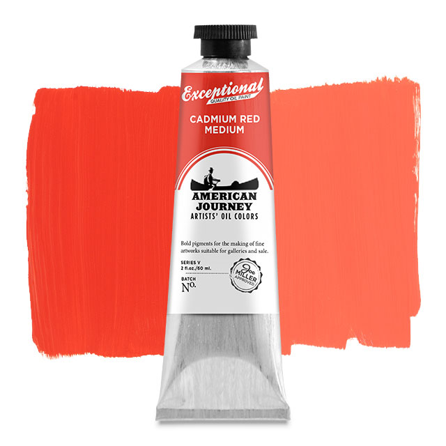 Artists' Oil Color - Cadmium Red Medium, 60 ml. tube