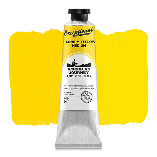 Artists' Oil Color - Cadmium Yellow Medium, 60 ml. tube