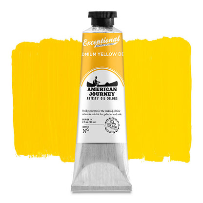 Artists' Oil Color - Cadmium Yellow Deep, 60 ml. tube