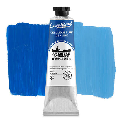 Artists' Oil Color - Cerulean Blue Genuine, 60 ml. tube