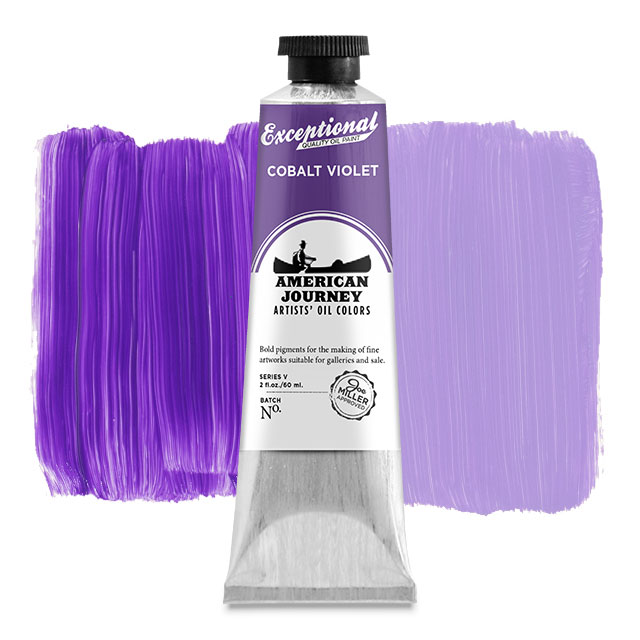 Artists' Oil Color - Cobalt Violet, 60 ml. tube