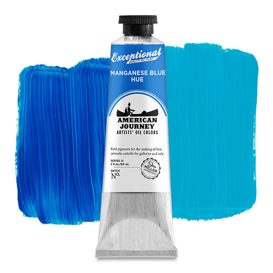 Artists' Oil Color - Manganese Blue Hue, 60 ml. tube