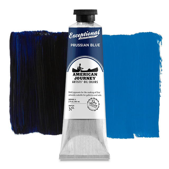 Artists' Oil Color - Prussian Blue, 60 ml. tube