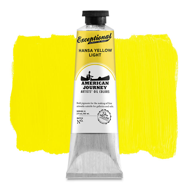 Artists' Oil Color - Hansa Yellow Light, 60 ml. tube