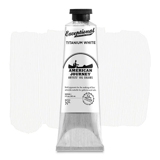 Artists' Oil Color - Titanium White, 60 ml. tube