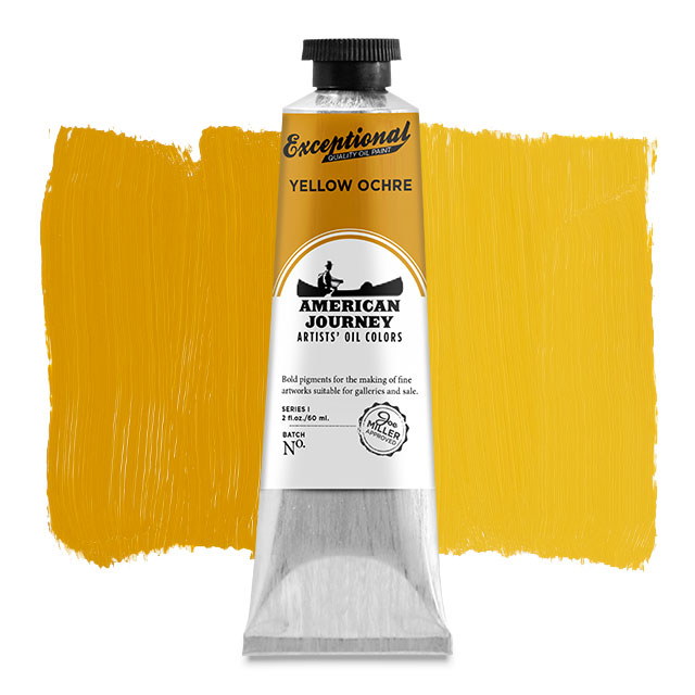 Artists' Oil Color - Yellow Ochre, 60 ml. tube