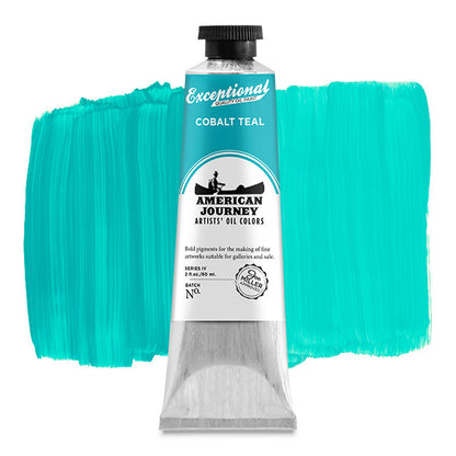 Artists' Oil Color - Cobalt Teal, 60 ml. tube