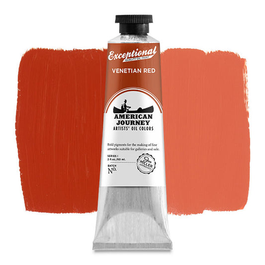 Artists' Oil Color - Venetian Red, 60 ml. tube