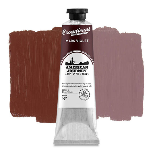 Artists' Oil Color - Mars Violet, 60 ml. tube